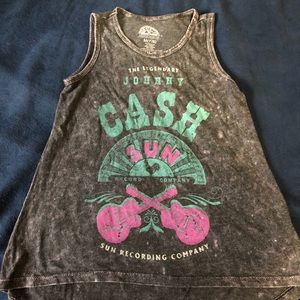 Johnny Cash tank top